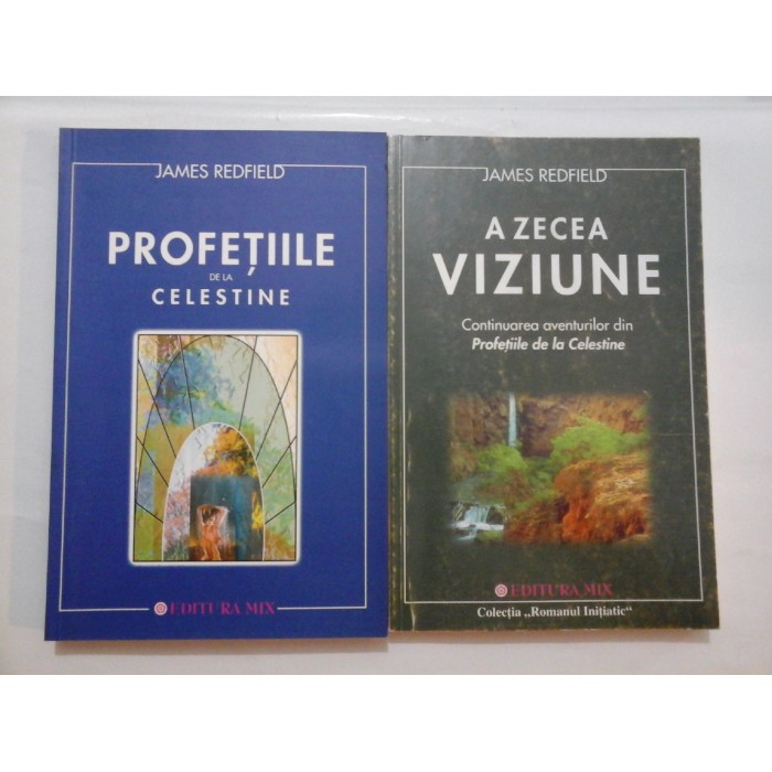 PROFETIILE DE LA CELESTINE - JAMES REDFIELD - 2 volume PROFETIILE DE LA CELESTINE - JAMES REDFIELD - 2 volume